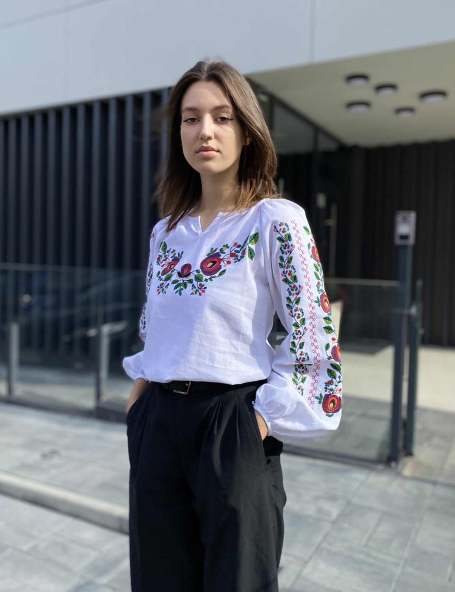 Women's Vyshyvanka - Koza Dereza