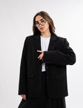 Women's Blazer - boucle.