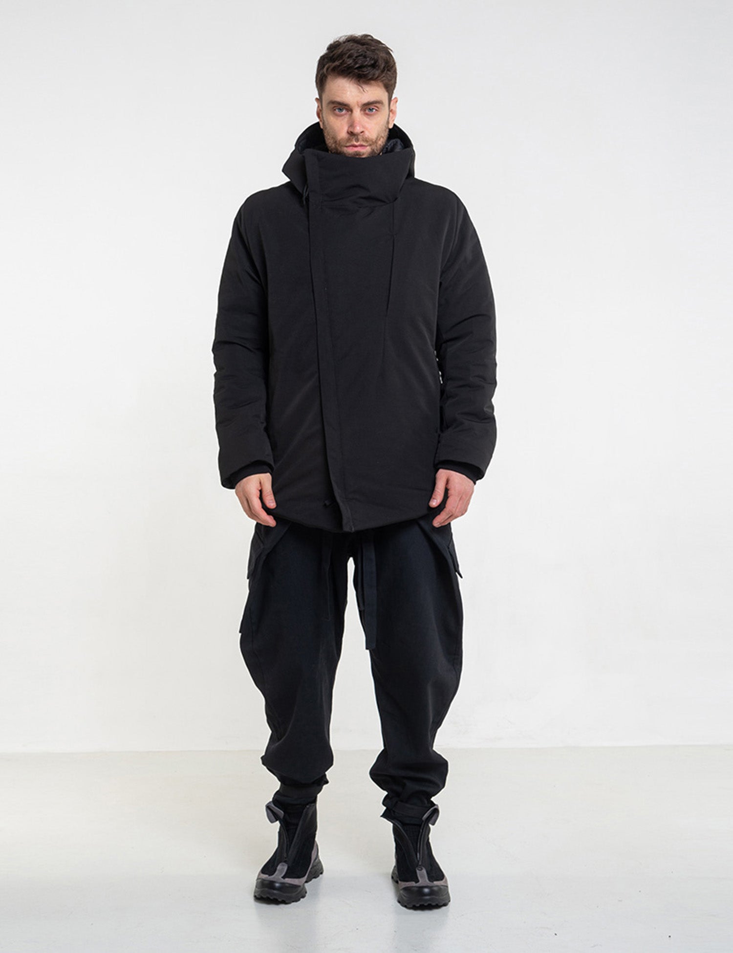 Men's Puffer Jacket - Асиметрія