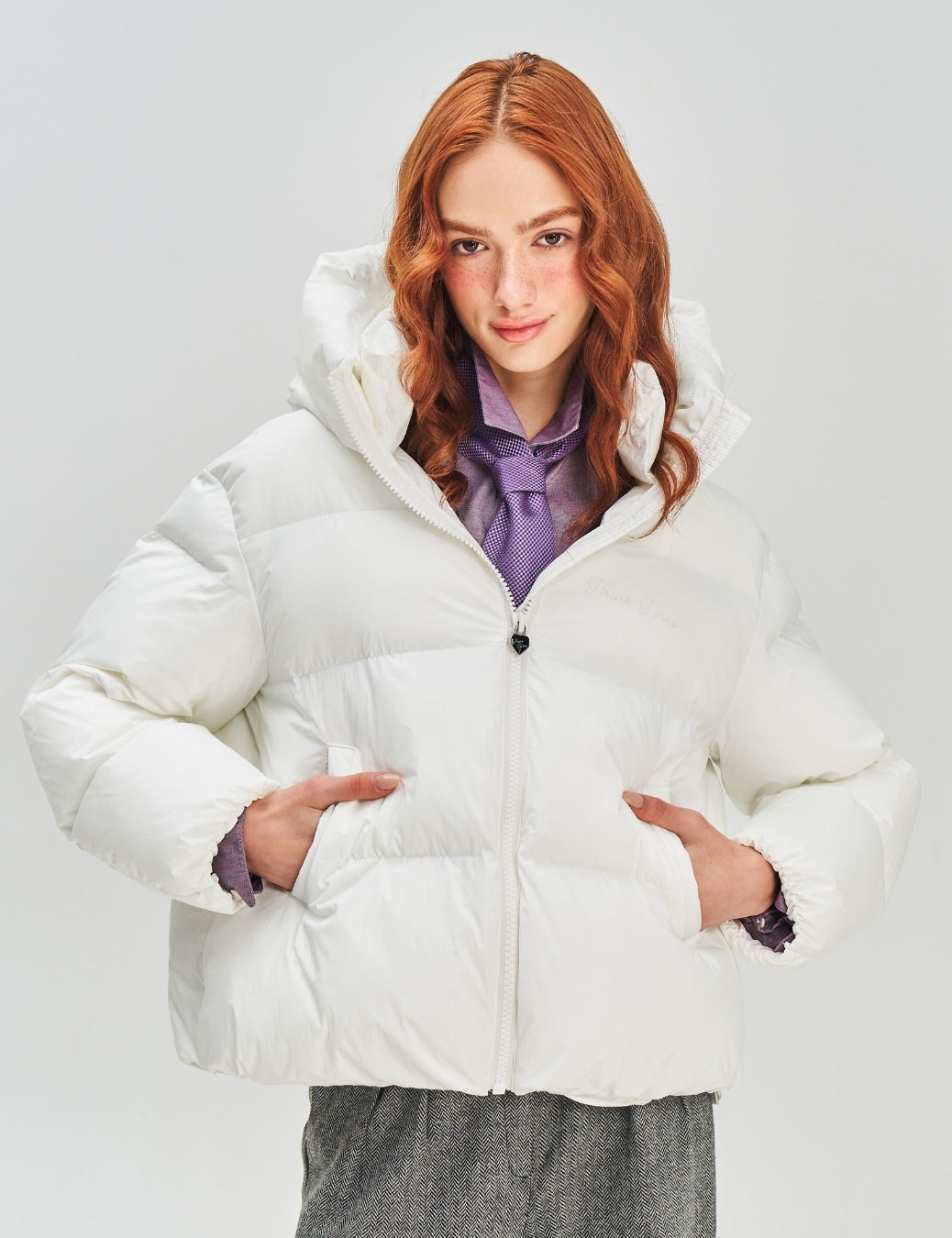 Women's Puffer Jacket - THINK TWICE